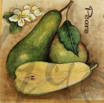 Serviette pears
