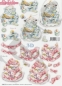 Preview: 3D Stanzbogen Baby (Torte)