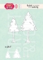Preview: CRAFT & YOU Stanzschablone "Christmas Trees"