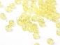 Preview: Glasfacettenperle 3mm zitronengelb (Feuerpoliert)