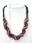 Preview: Halskette gedreht aubergine