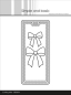 Preview: Simple and Basic die Beautiful bows on a tag