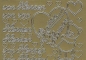 Preview: Sticker von Herzen (406) gold
