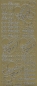 Preview: Sticker von Herzen (406) gold