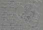 Preview: Sticker von Herzen (406) silber