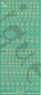 Preview: Sticker Blümchen Glitter (7048) türkis