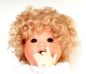 Preview: Puppenperücke 32 - 34cm Locken blond