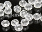 Preview: Glasfacetten Rondellen (AB) 6mm kristall