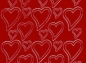 Preview: Sticker Herzen rot