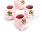 Preview: Babyschuh keramik rosa