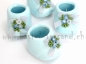 Preview: Babyschuh keramik hellblau