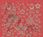 Preview: Sticker Kerzen (285) rot