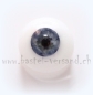 Preview: Kristallglas Puppenaugen 14mm blautopas