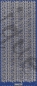 Preview: Sticker Linien (140) sterne goldblau