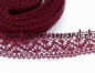 Preview: Spitze 25mm dunkelrot
