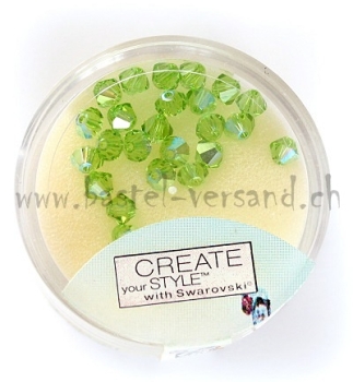 Swarovski Perlen 4mm peridot  AB