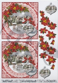 3D Schnittbogen Winterlandschaft