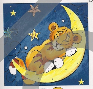 Preview: 3D Schnittbogen Löwenbaby