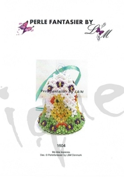 Preview: Perlefantasier 1604 Glocke 5cm Küken