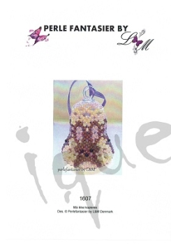 Preview: Perlefantasier 1607 Glocke 5cm Häsli