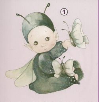 Preview: 3D Schnittbogen kleiner Schmetterling