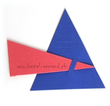 Preview: Aufblatt mit Schlitzen für Namenspickel blau