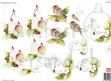 3D Schnittbogen Winter