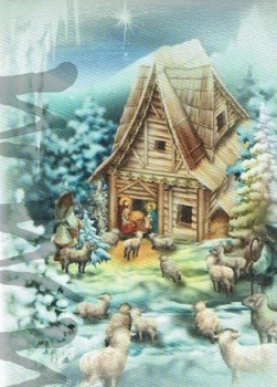 Preview: 3D Schnittbogen Winterabend