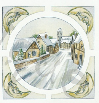 Preview: Schnittbogen Häuser und Landschaften