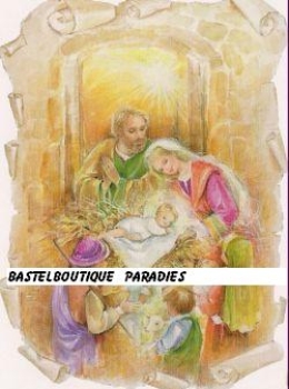 Preview: 3D Schnittbogen Heilige Familie V