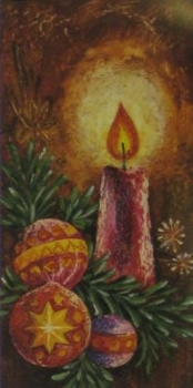 Preview: 3D Schnittbogen Kerze