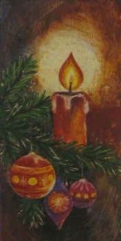 Preview: 3D Schnittbogen Kerze