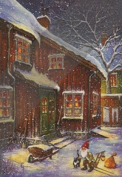 Preview: 3D Schnittbogen es schneit