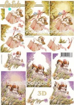3D Schnittbogen Hündchen