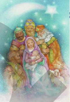 Preview: 3d Schnittbogen Die heilige Familie