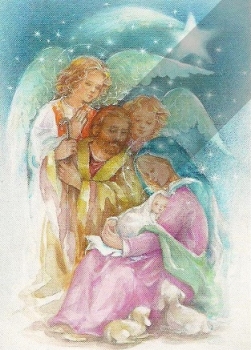 Preview: 3d Schnittbogen Die heilige Familie