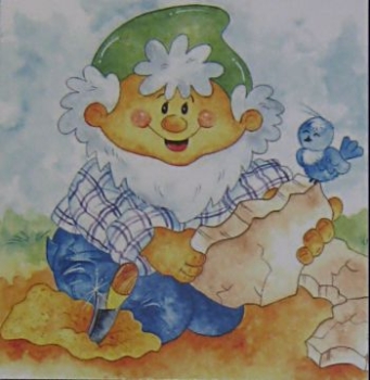 Preview: 3D Schnittbogen Zwerg