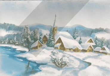 Preview: Pyramides Winterlandschaft