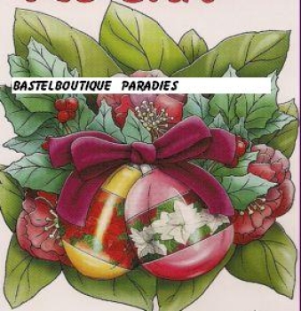 Preview: 3D Stanzbogen Kugeln und Glocken