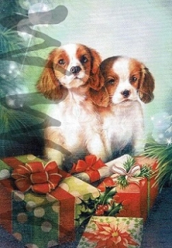 Preview: 3D Stanzbogen Welpen