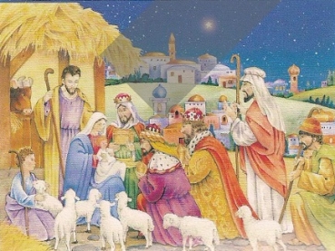 Preview: 3D Schnittbogen Heiligabend