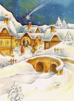 Preview: 3D Schnittbogen Winterabend