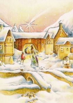 Preview: 3D Schnittbogen Winterabend