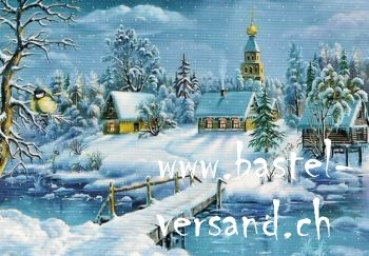 Preview: 3D Schnittbogen Winterabend