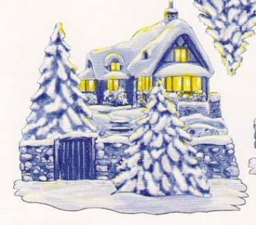 Preview: 3D Schnittbogen Winterabend