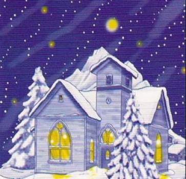 Preview: 3D Schnittbogen Winterabend