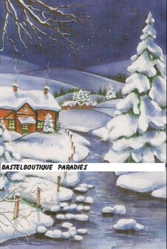 Preview: 3D Schnittbogen Winterabend