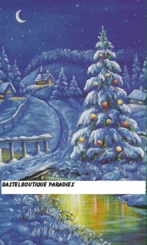 Preview: 3D Schnittbogen Winterabend