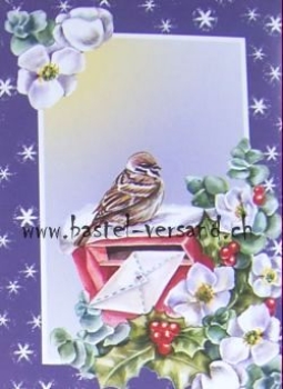 Preview: 3D Schnittbogen Spatzen