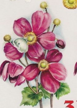 Preview: 3D Schnittbogen Blumen